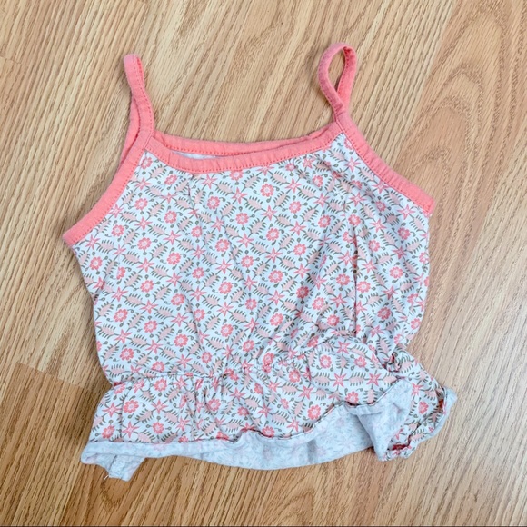 Old Navy • Floral Print Peplum Tank Top - Picture 6 of 6